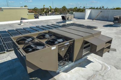 Completed Swamp Cooler Installation